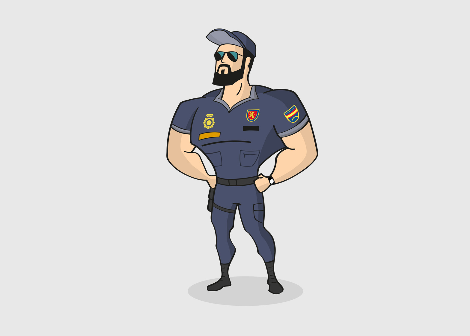 Descubrir 77+ policia nacional dibujos - camera.edu.vn