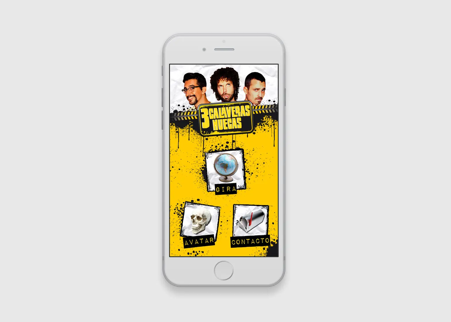 App 3 Calaveras huecas. Desarrollo de apps.