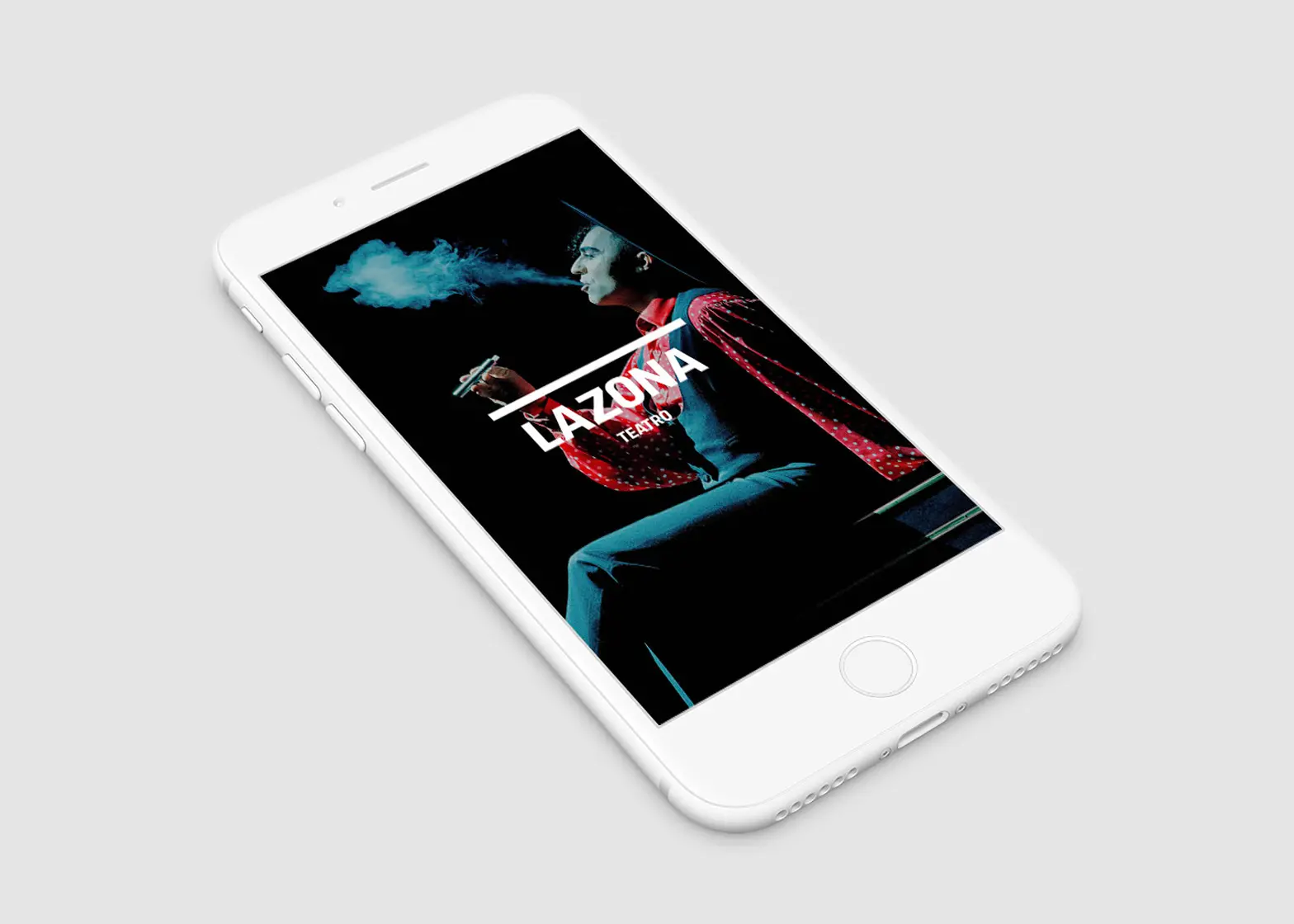 LAZONA Teatro. Desarrollo de app, ilustraciones y vídeo promocional.