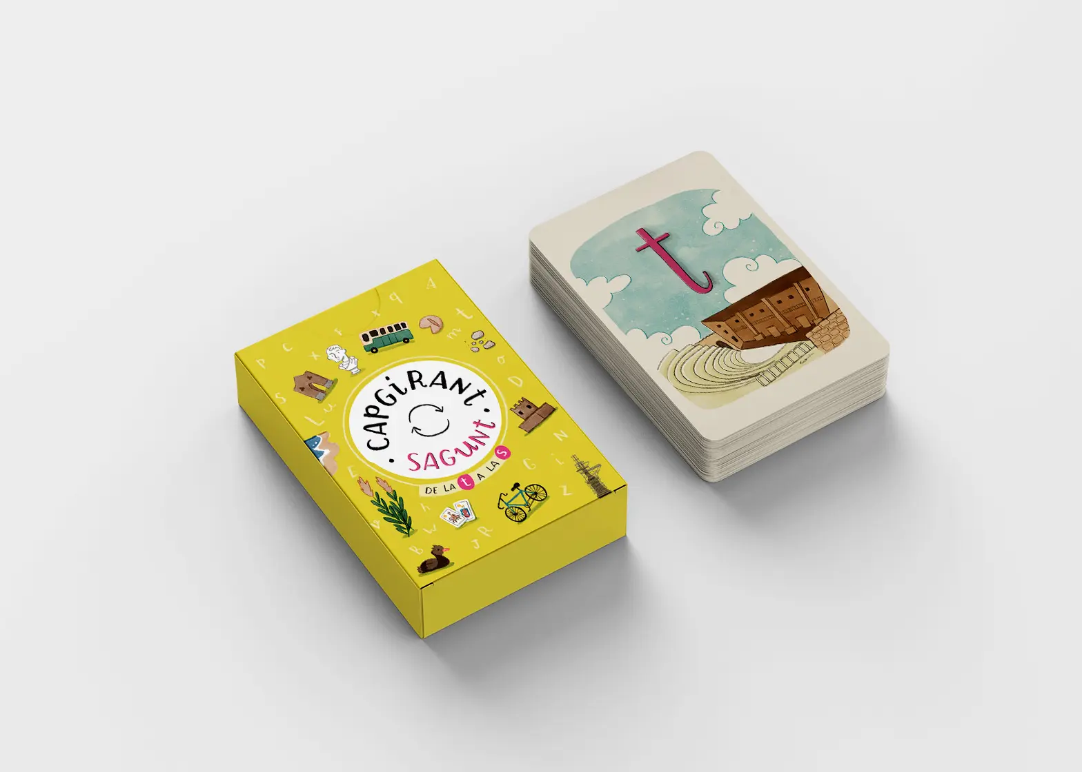 Capgirant Sagunt. Diseño gráfico