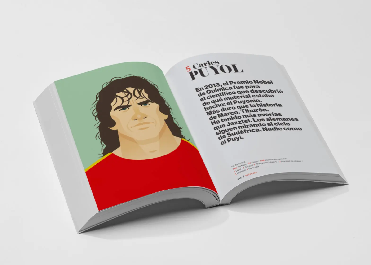 Rajadores del fútbol. Diseño editorial. Maquetación de libros.
