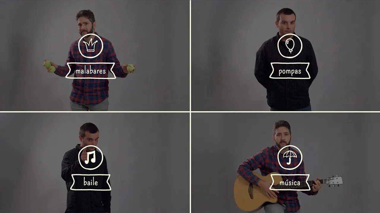 Vídeos interactivos. Presentación de Yogur de Fresa. Estudio de diseño gráfico en Valencia.